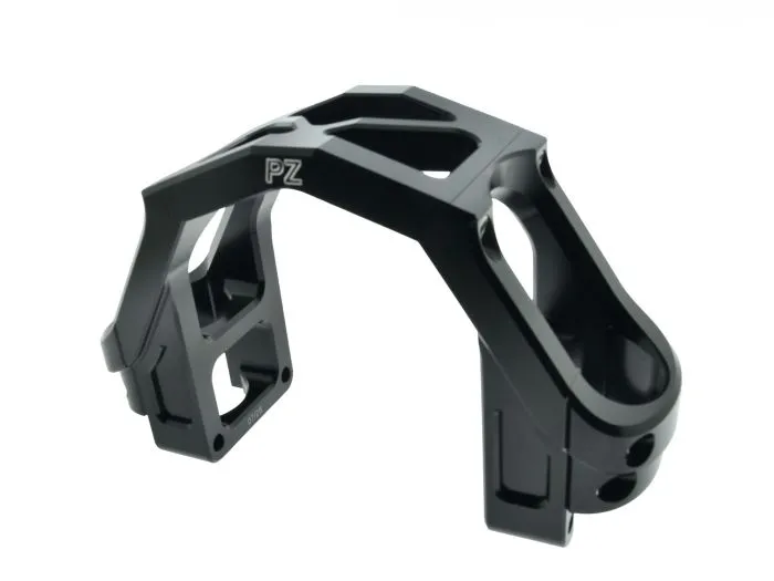 PZ-Tuning CNC Gabelversteifung mit Teilegutachten SCHWARZ für Simson S50 S51