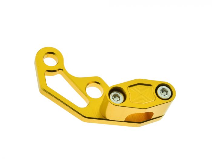 CNC Halter für Bremsschlauch, Bowdenzug passend Simson S51, S50 verschiedene Farben