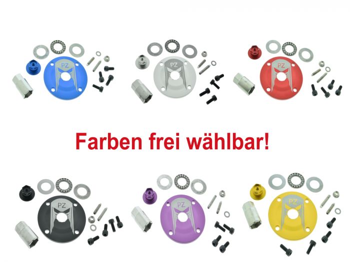 PZ-Tuning Nadelgelagerte Kupplungsdruckplatte S51 KR51/2 SR50 versch. Farben