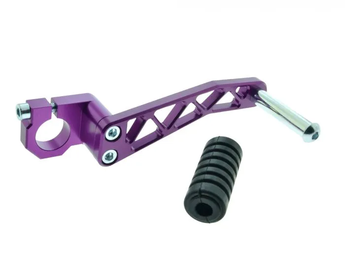 Fußschalthebel LILA CNC für S51 S53 S50 SR4-