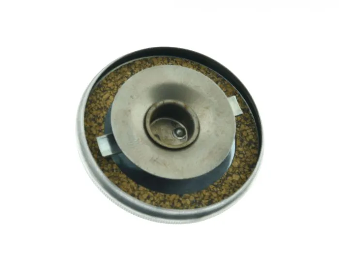 Tankdeckel 100 Jahre MZ Aluminium POLIERT ohne Schloss RT BK ES ETS TS ETZ DEUTSCHE PRODUKTION