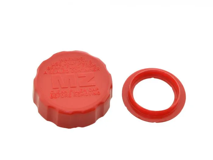 Verschlussdeckel Hauptbremszylinder ROT passend für MZ ETZ