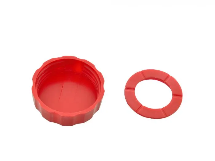 Verschlussdeckel Hauptbremszylinder ROT passend für MZ ETZ