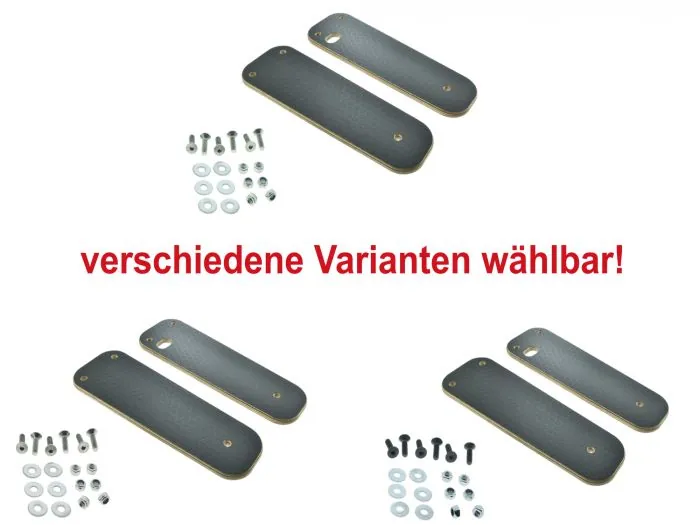 Trittbretter Schwalbe Siebdruck Standart Ausführung passend für Simson KR51/1 KR51/2
