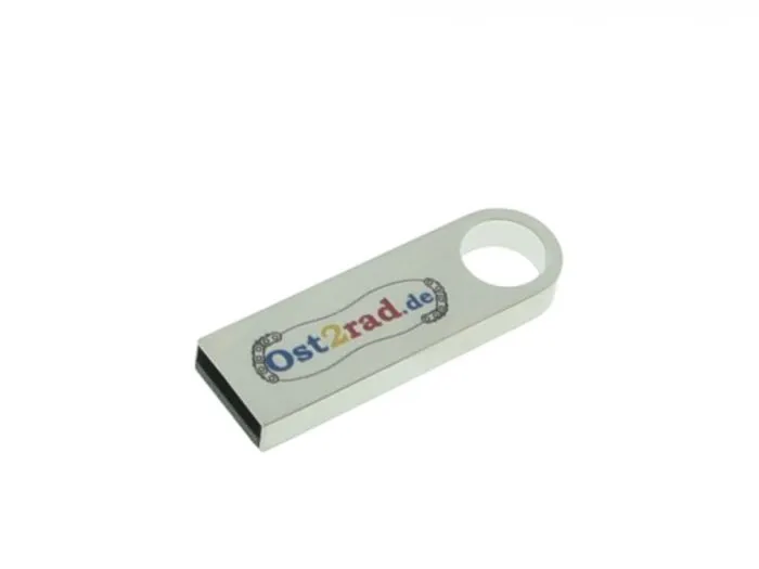 Bonusartikel - Ost2rad USB-Stick 2GB metallisch