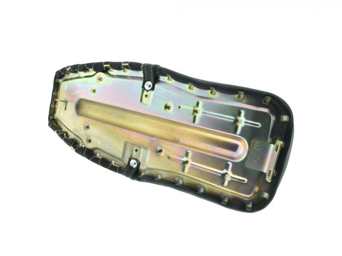 Preview: ZT-Tuning Sitzbank GELB Wabenmuster Originaloptik für Simson S50 S51 S70