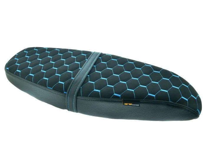ZT-Tuning HELLBLAU Sitzbank flach GEN 2 passend für Simson S50 S51 S70