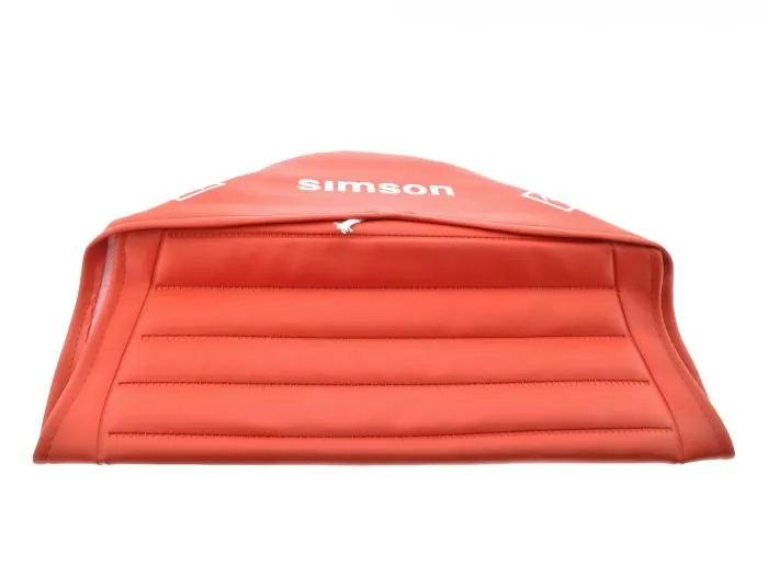 Sitzbezug ROT strukturiert Simson S51 S70 Enduro