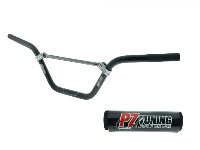 PZ-Tuning Lenker SCHWARZ mit Polster Simson S51 S51E mit Teilegutachten