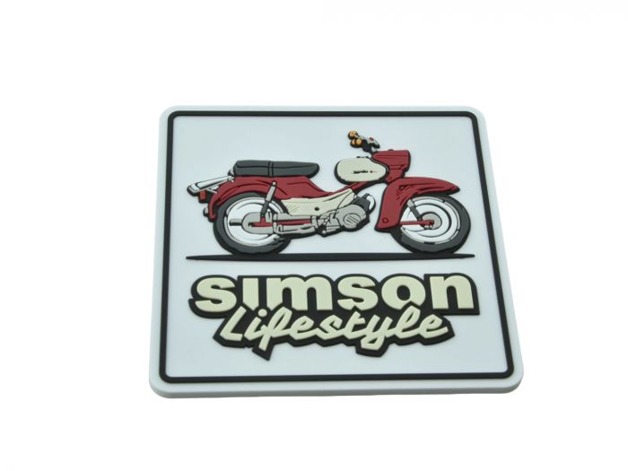 Silikon Glasuntersetzer SIMSON Star