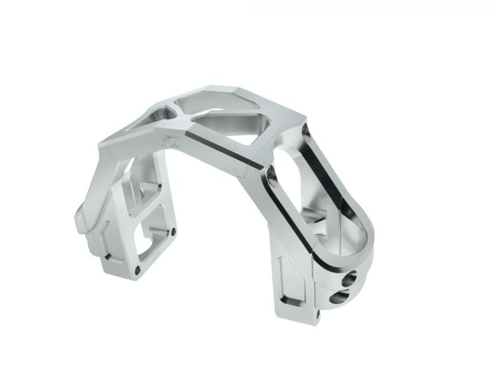 PZ-Tuning CNC Gabelversteifung mit Teilegutachten Silber Simson S50 S51 S53 A-Ware