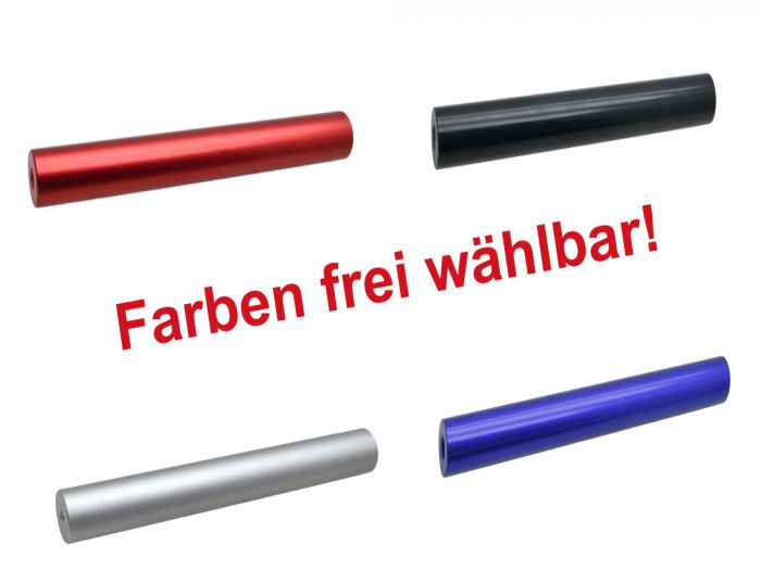 Aufbockgriff Gepäckträger RUND eloxiert Simson S50 S51 S70 Enduro verschiedene Farben