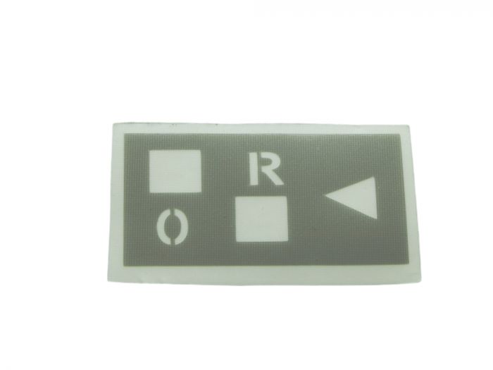 Lackierschablone Stellungen Benzinhahn JAWA 50 Typ 20 21