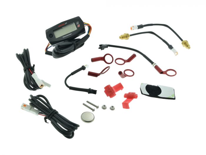 Dual Thermometer MINI 4 inkl. Temperaturfühler für 14 mm Zündkerze