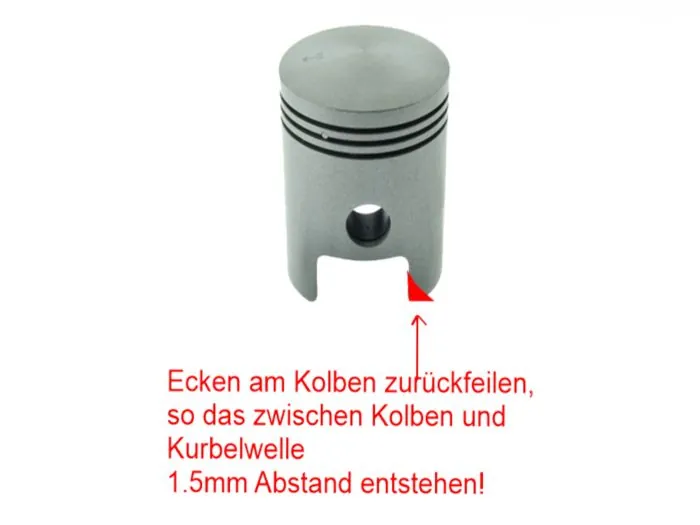 Motorona Kurbelwelle Hub 72 ETZ250 ETZ251 TS250/1 verstärktes Pleuel