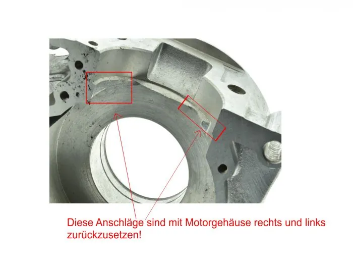 Motorona Kurbelwelle Hub 72 ETZ250 ETZ251 TS250/1 verstärktes Pleuel