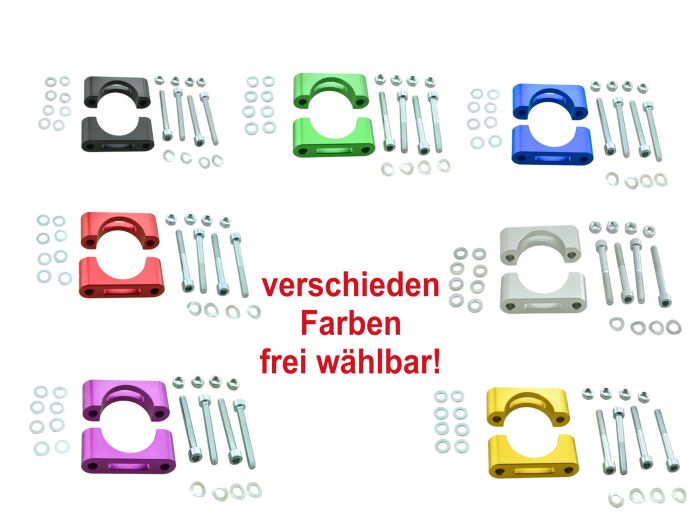 Elox CNC Schutzblechhalterung Scheibenbremse versch. Farben, S50 S51 SR50