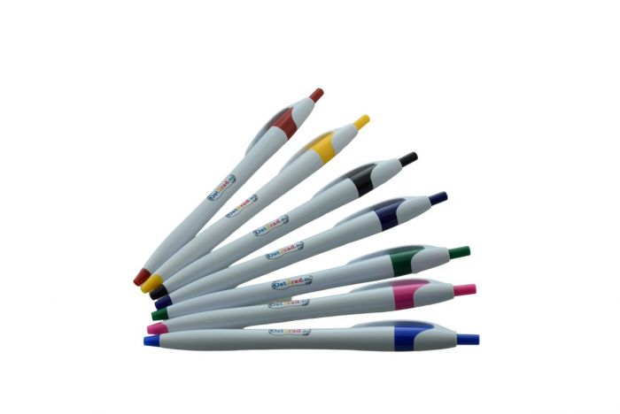 Bonusartikel - Ost2rad Kugelschreiber weiß Kunststoff