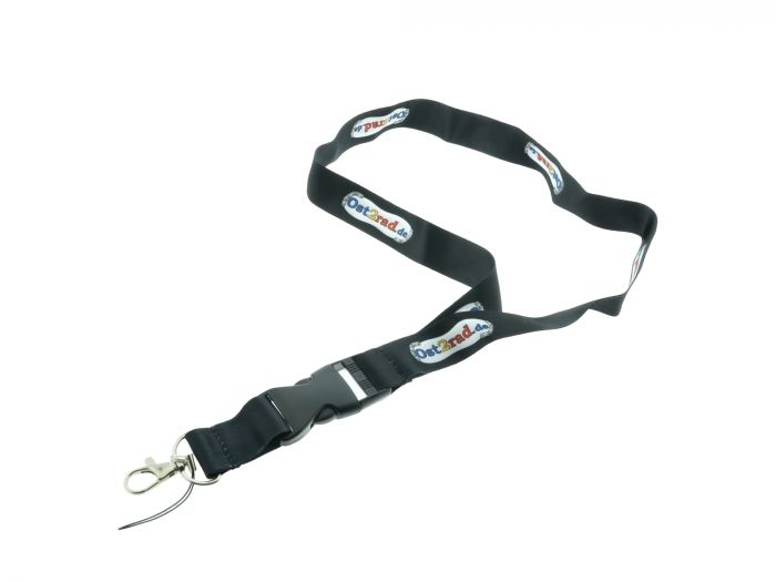Bonusartikel - Ost2rad Schlüsselband schwarz lang
