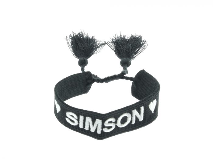 Festivalband I Love SIMSON schwarz