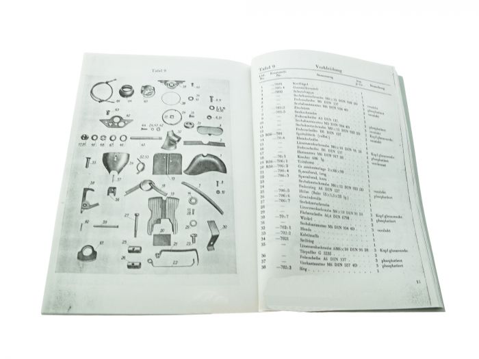 Preview: Ersatzteilliste IWL Wiesel Pitty