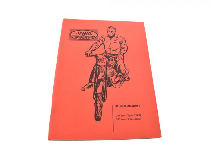 Betriebsanleitung Jawa 250 350 ccm Typ 559 360
