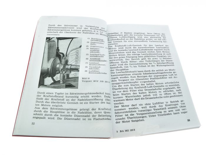 Preview: Bedienungsanleitung RT 125/3