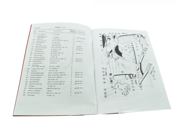 Preview: Ersatzteilliste IWL Troll TR150