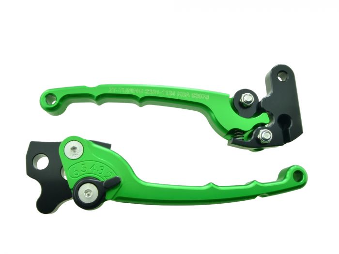 ZT CNC Handhebel GRÜN Scheibenbremse S51 S50 SR50 KR51/2 mit ABE
