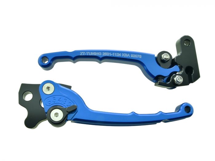 ZT CNC Handhebel BLAU Scheibenbremse S51 S50 SR50 KR51/2 mit ABE