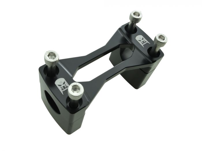 PZ-​Tuning CNC Racing Lenkerklemme SCHWARZ mit Teilegutachten für Simson S50 S51