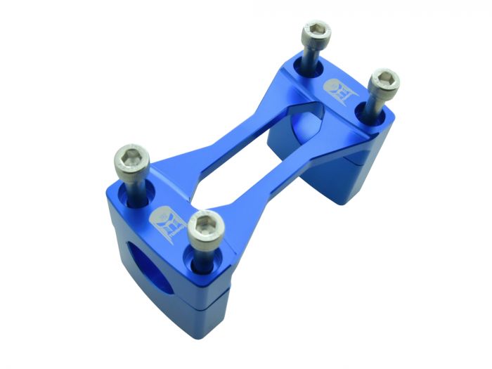 PZ-​Tuning CNC Racing Lenkerklemme BLAU mit Teilegutachten für Simson S50 S51