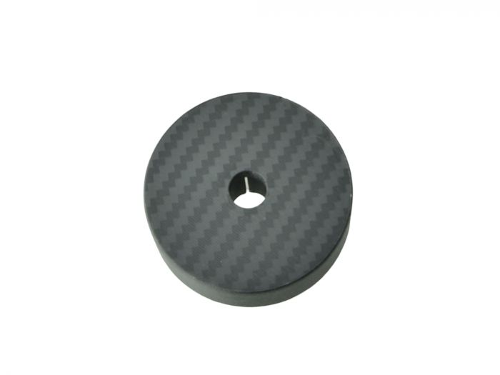 Abdeckung Lenkkopf 3D Druck SIMSON S50 S51 - CARBON-​Optik MIT Loch