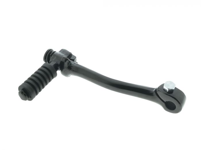 Kickstarter klappbar, für Simson S51E, S70E Enduro inkl. Gummi - SCHWARZ