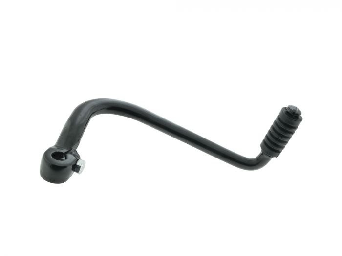 Kickstarterhebel SCHWARZ für SIMSON S51 KR51 mit Gummi, Starr