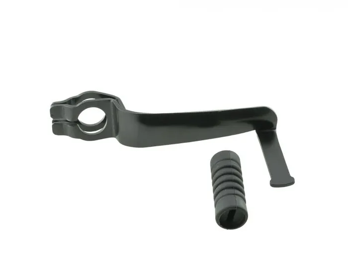 Fußschalthebel S51 SCHWARZ MIT Gummi für Simson Mokick