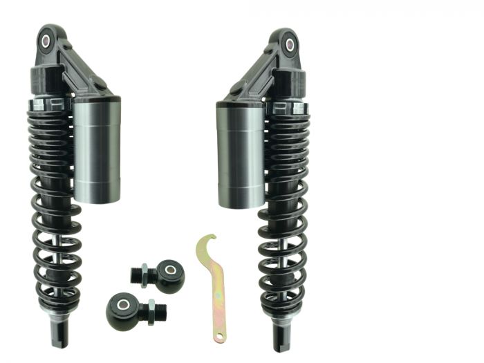 ZT Federbeine TITAN S50 S51 hydraulischer Dämpfung externen Ausgleichsbehälter 360mm