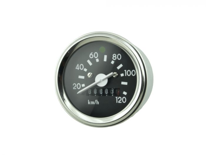 Tachometer 120 km/h für Simson S51 S70 60mm MIT Blinkkontrolle