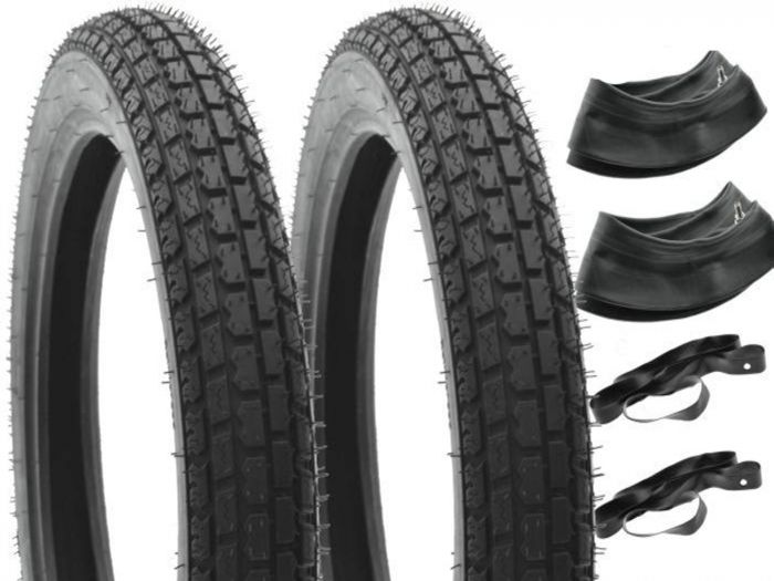 2xSET Straße Reinforced Reifen für Simson S50 S51 KR51 Schwalbe 2,75-16 150km/h PneuRubber
