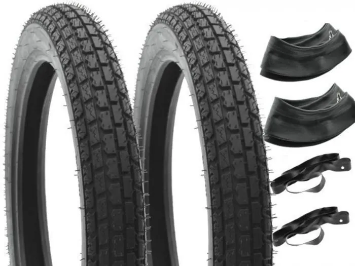 2xSET Straße Reinforced Reifen für Simson S50 S51 KR51 Schwalbe 2,75-16 150km/h PneuRubber