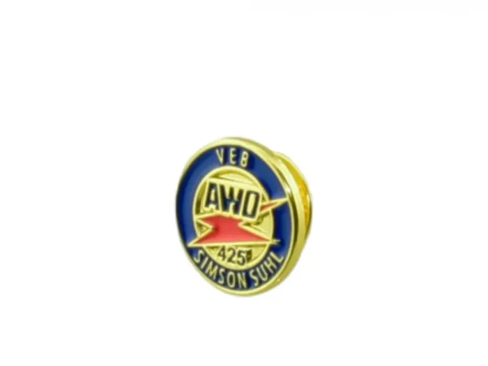 Pin, Ansteckpin AWO 425 Emblem Farbe blau