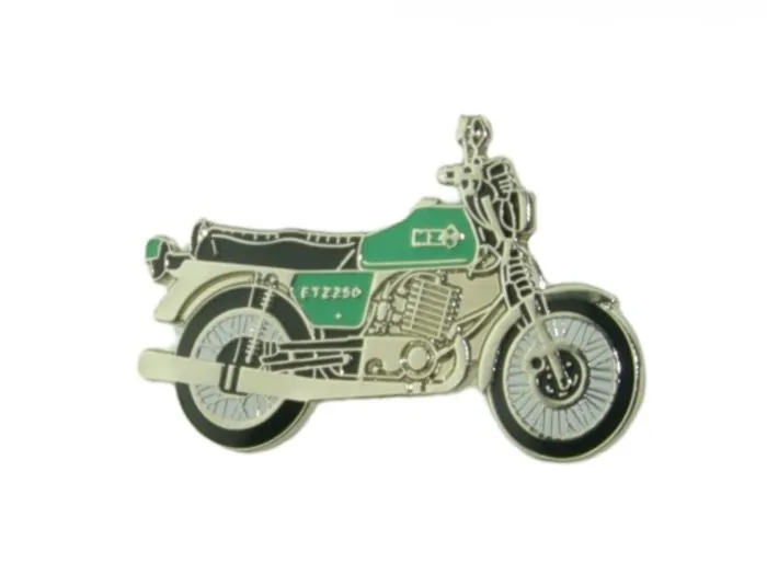 Pin Ansteckpin MZ ETZ250 grün