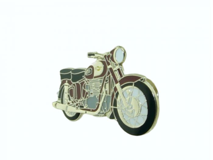 Pin Ansteckpin AWO 425 Sport Baujahr 1957 - 1961 Farbe marone