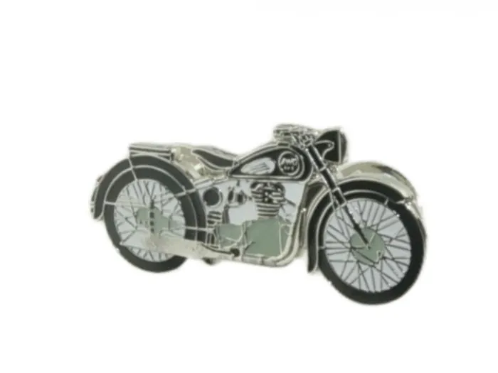Pin Ansteckpin AWO 425 Touren Baujahr 1950-1960 Farbe schwarz/grün
