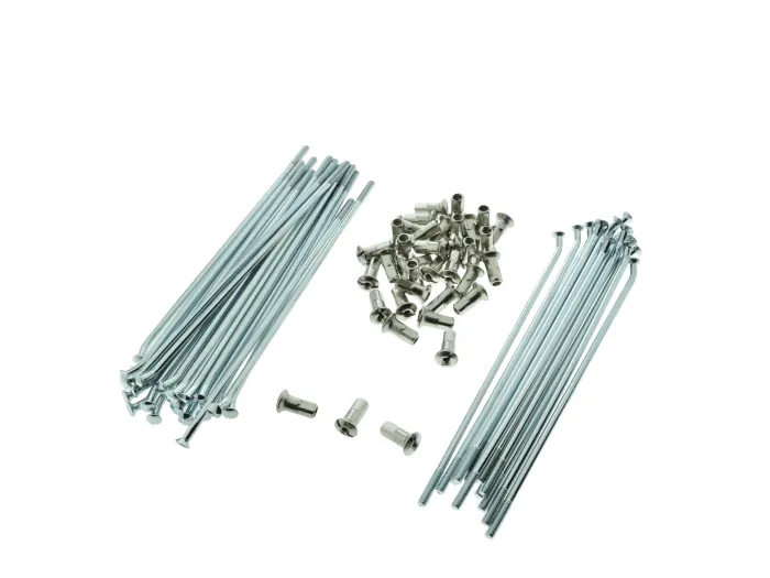 Speichensatz VERZINKT 144 mm passend für JAWA 634, 638, 639, 640 & CZ 18 Zoll