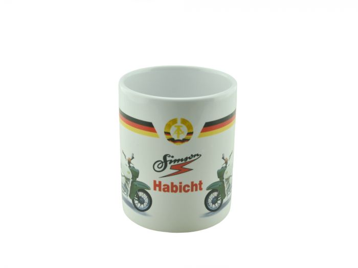 Tasse mit Motiv Simson Habicht