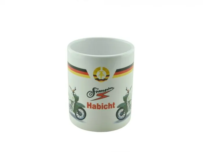 Tasse mit Motiv Simson Habicht