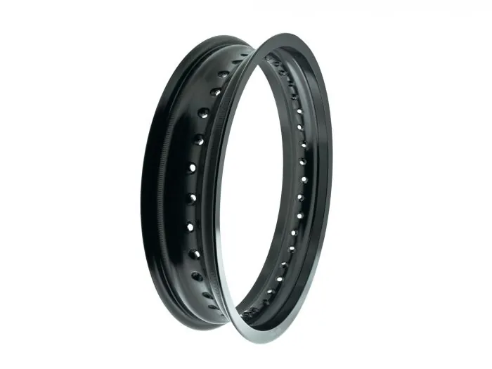 Alufelge 3,00x16 SCHWARZ für Sonderumbauten - 36 Loch -