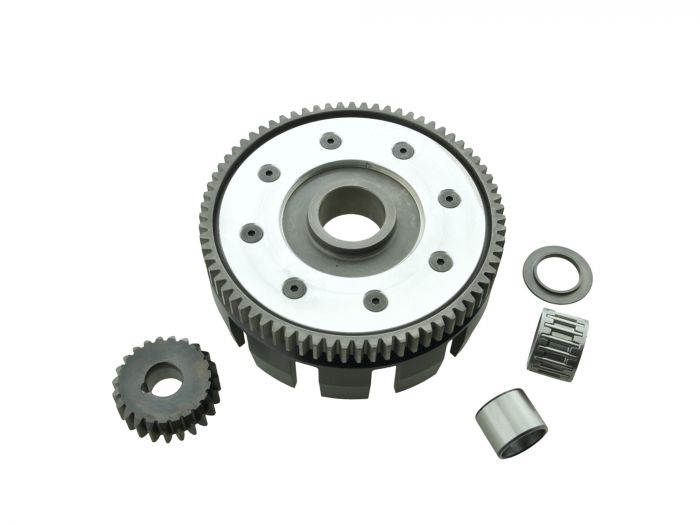 SET Tuning Kupplungskorb und Antriebsritzel Geradeverzahnt ruckgedämpft S50 SR4/