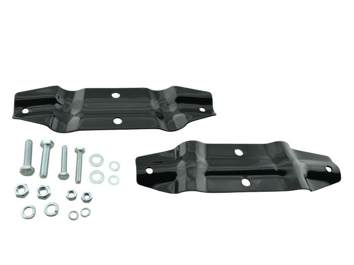 SET Halter Sturzbügel SCHWARZ Jawa 634 638 639 640 inkl. Schrauben